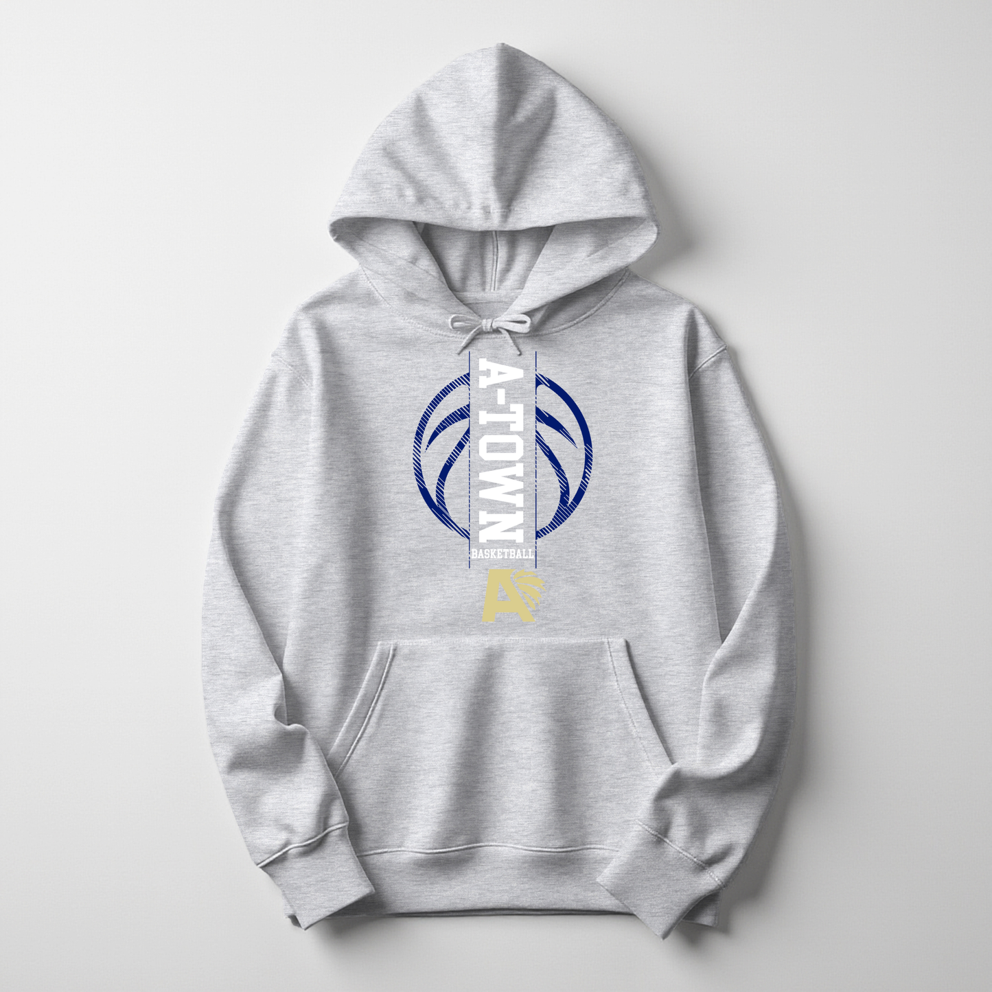 A-town Vertical Design Hoodie