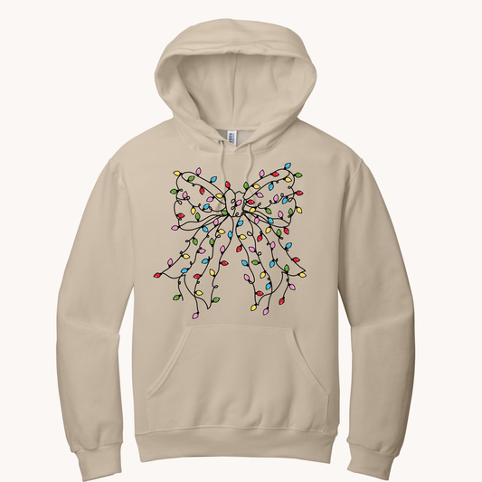 Sand Christmas Light Hoodie