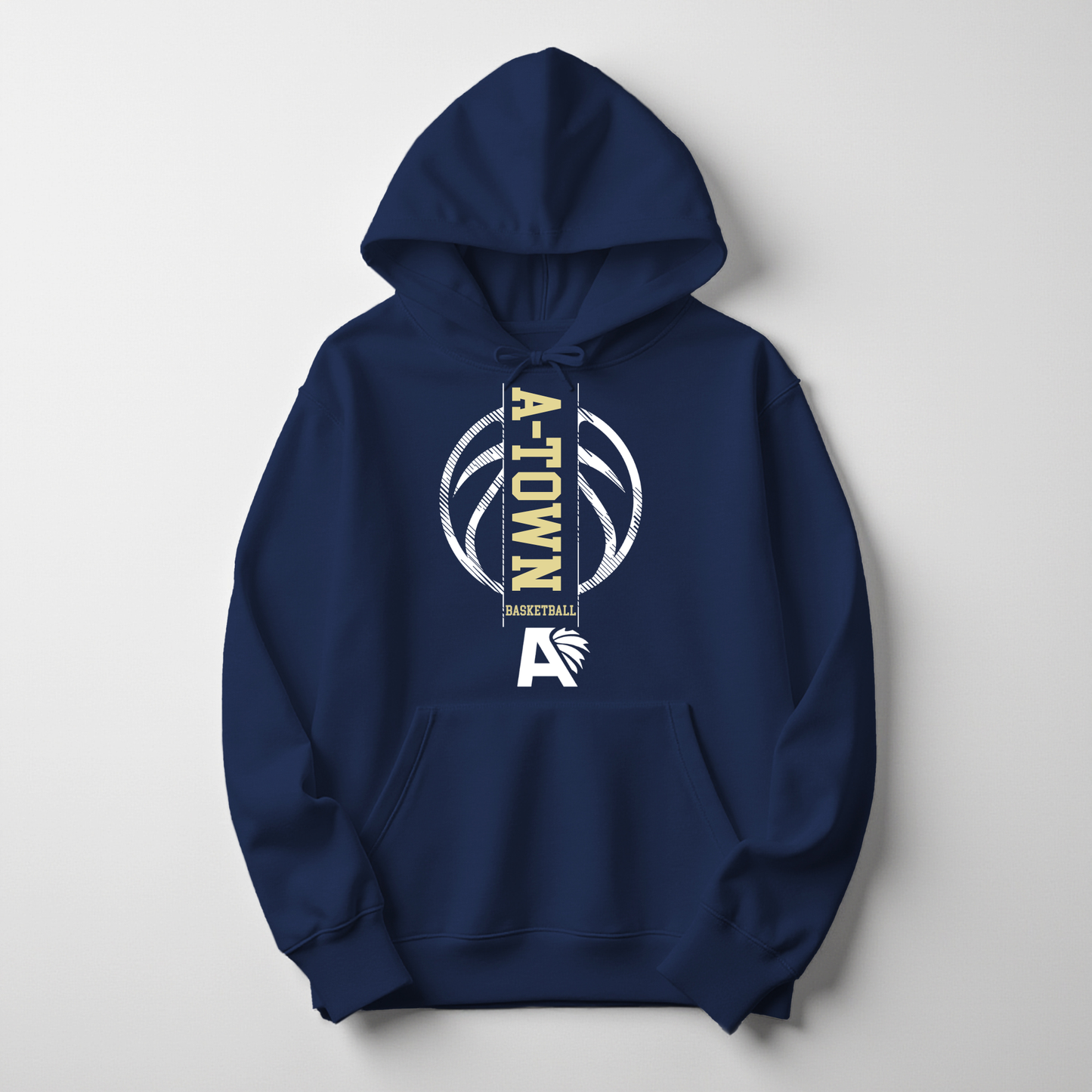 A-town Vertical Design Hoodie