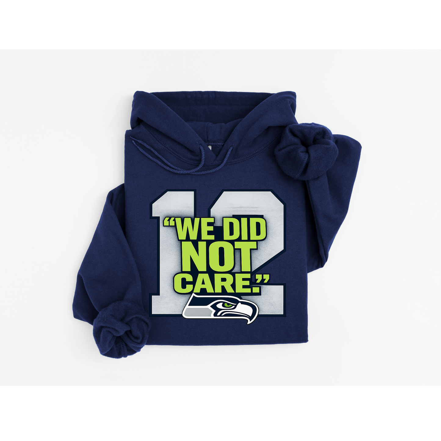 12th Man 'We Did Not Care' Design